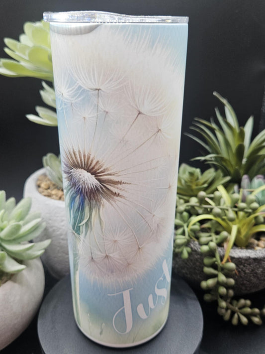 Glow-in-the-dark dandelion 20oz Drink Tumbler