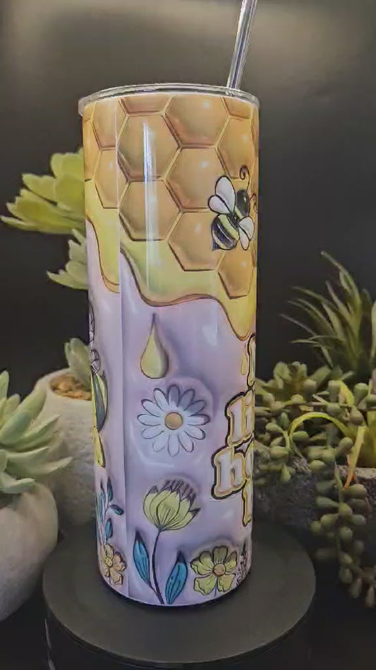 My Little Honey Bee 20oz Drink Tumbler