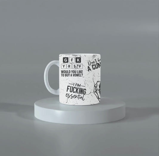 Sassy Skull Attitude Mug 01 – 11 oz