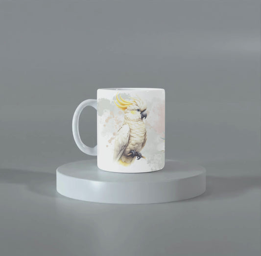 Beautiful Australian Parrots & Native Plants Mug – 11oz