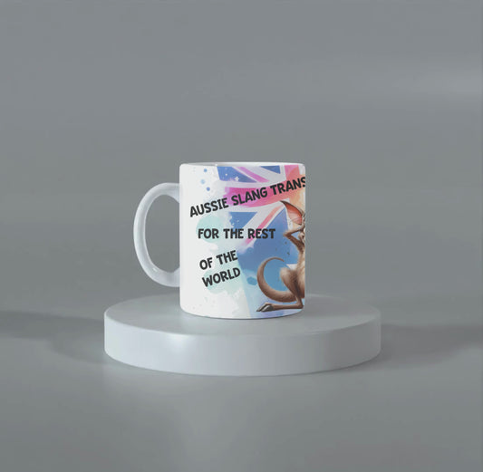 Aussie Slang Meanings Mug – 11oz