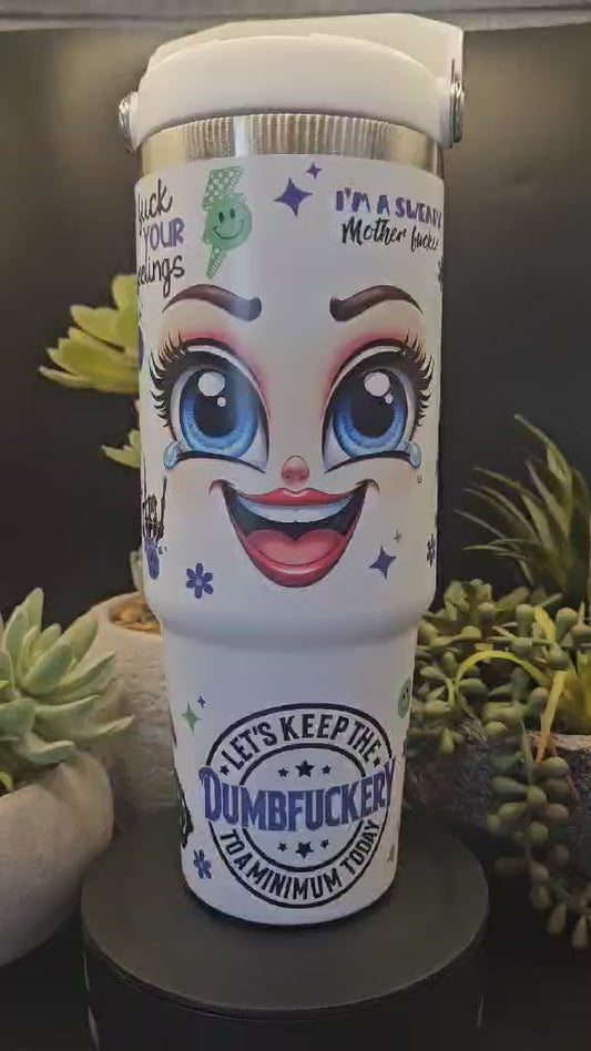 DumbFuck Purple/Green Edition 30oz Tumblers