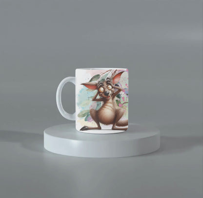 Cute Wallaby & Echidna Mug – 11oz