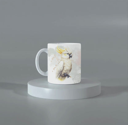 Beautiful Australian Parrots & Native Plants Mug – 11oz